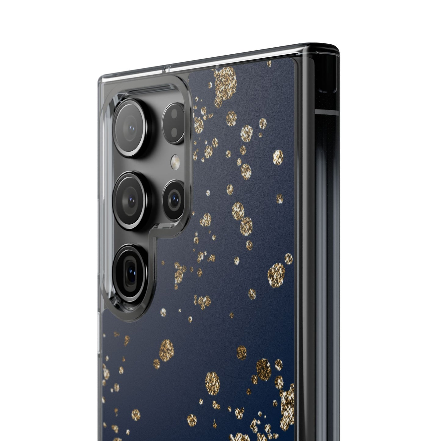 Elegant Glitter Clear Phone Case