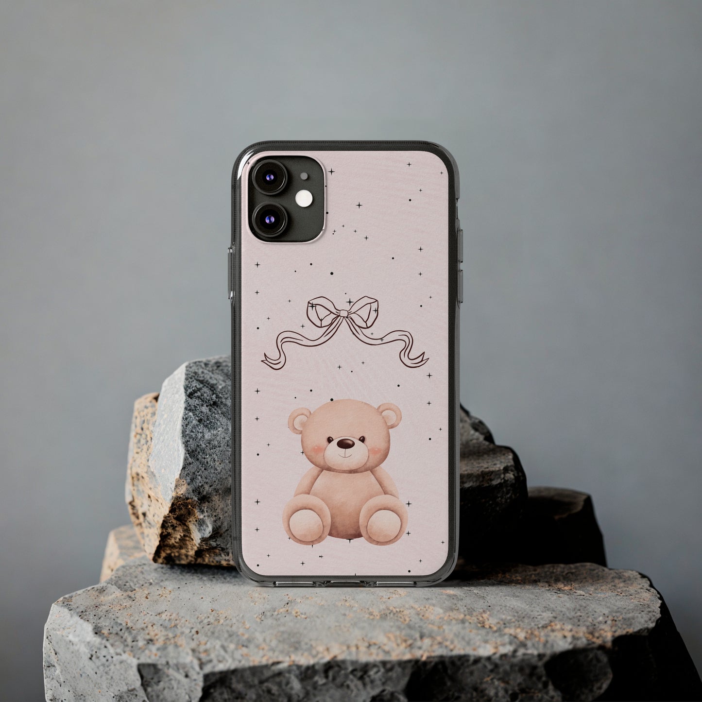 Cute Bear and Bow Phone Case