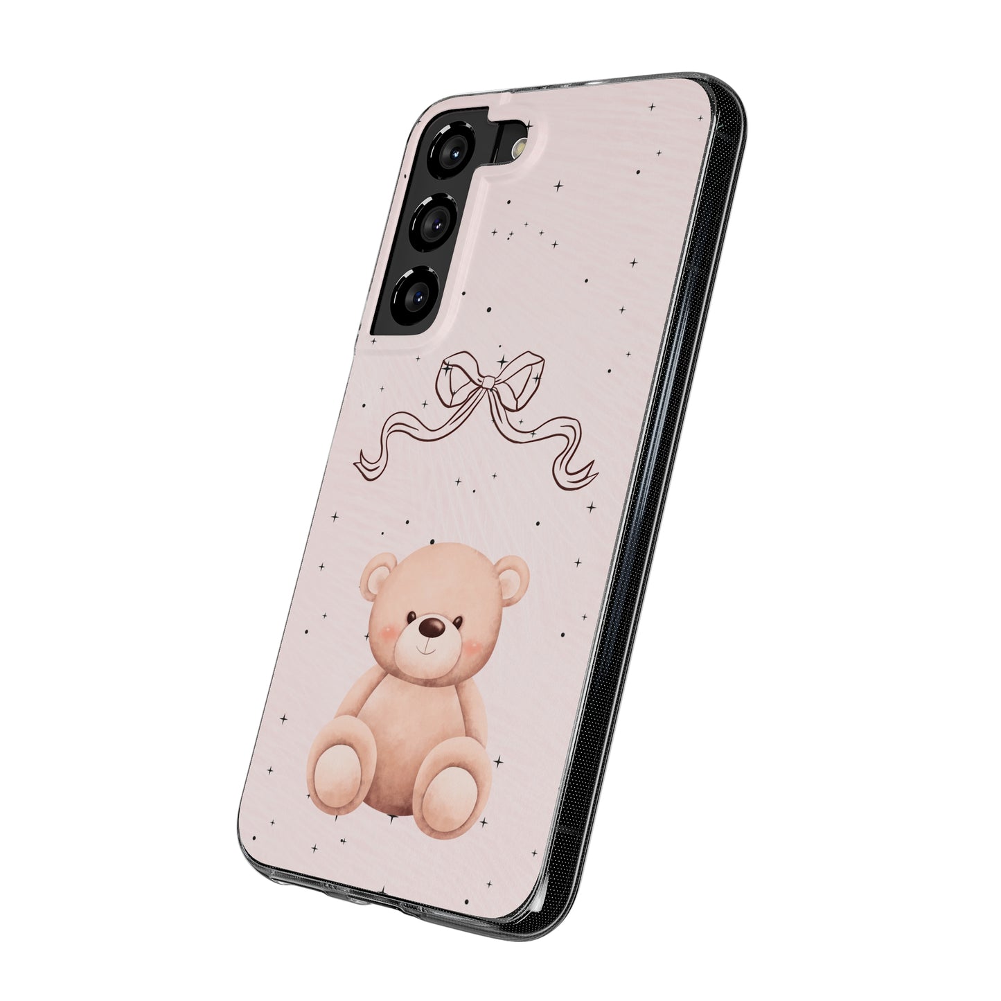 Cute Bear and Bow Phone Case
