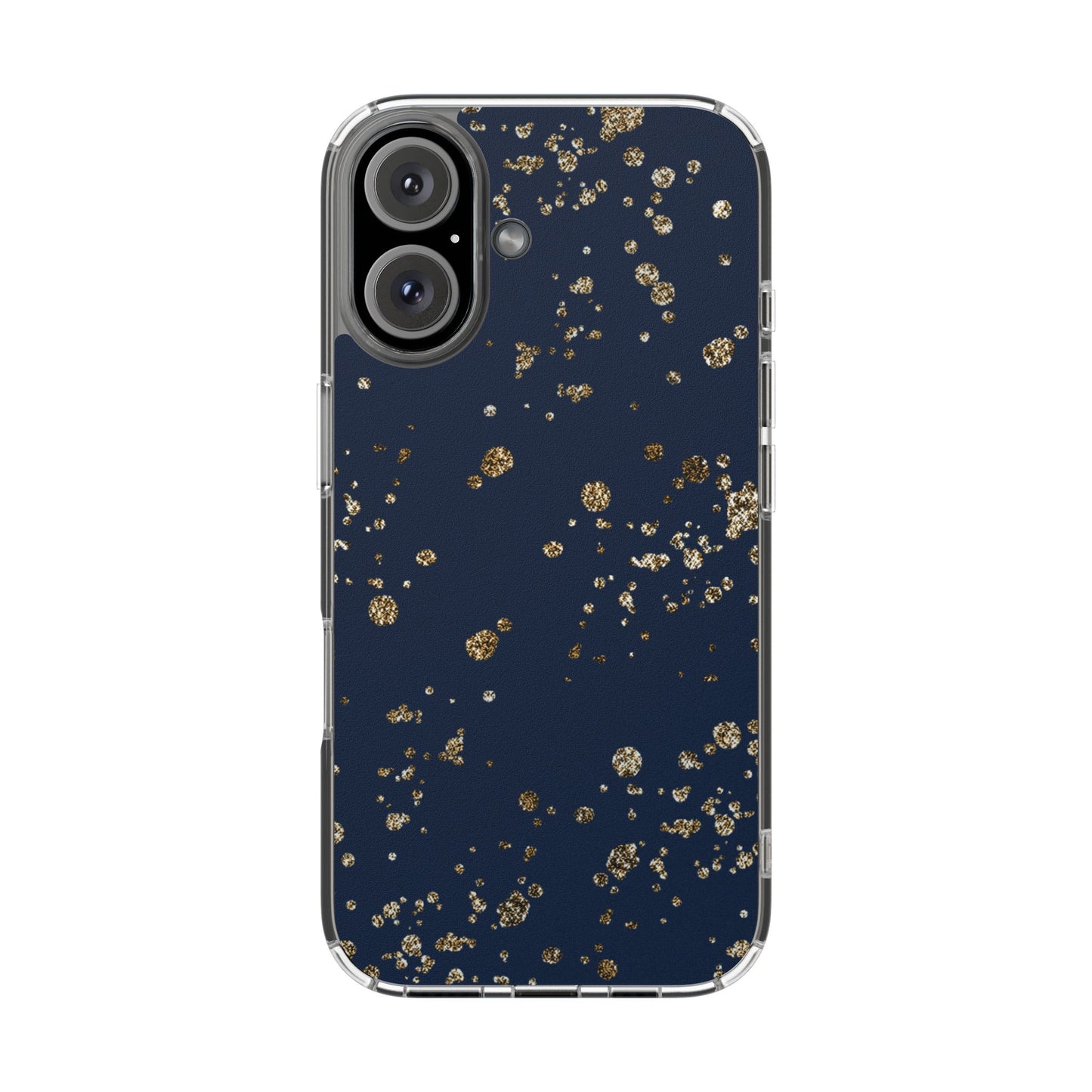 Elegant Glitter Clear Phone Case