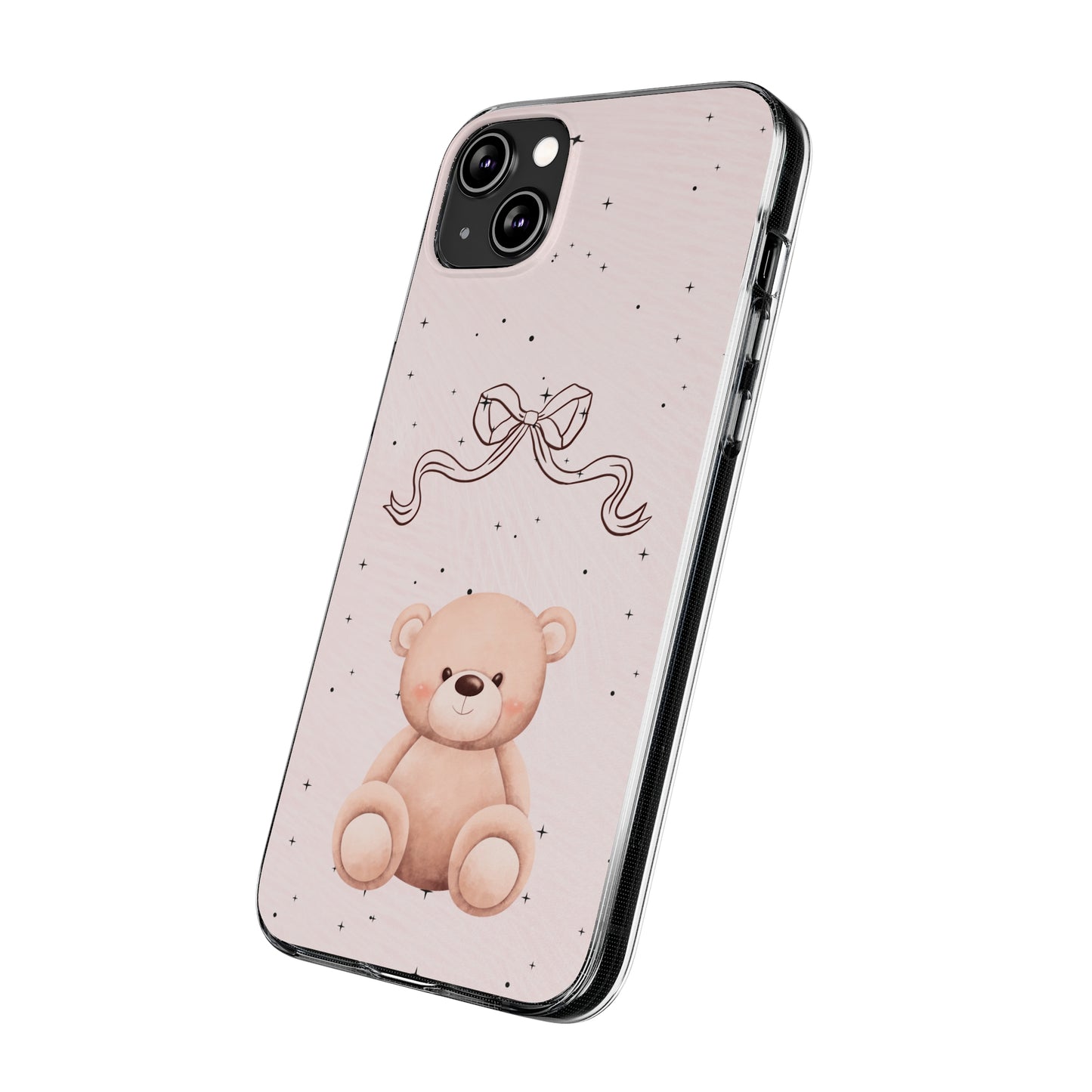 Cute Bear and Bow Phone Case