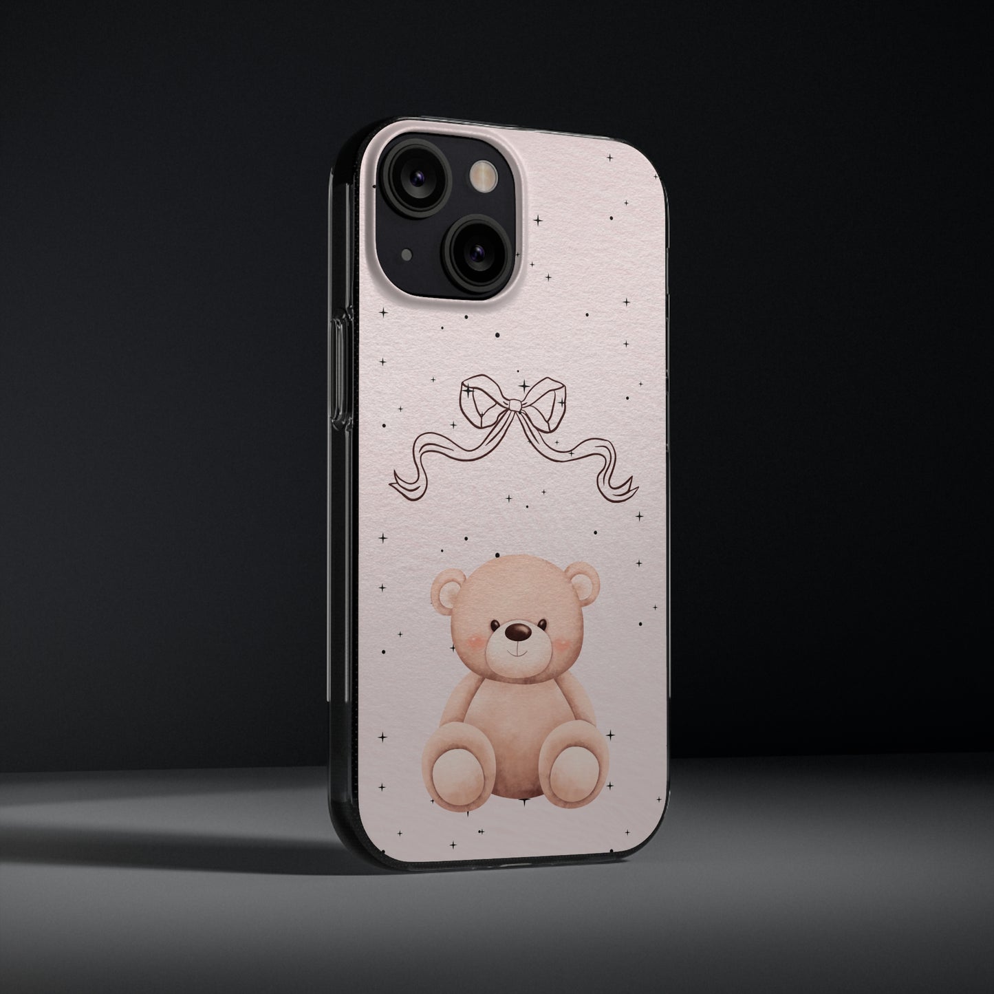 Cute Bear and Bow Phone Case