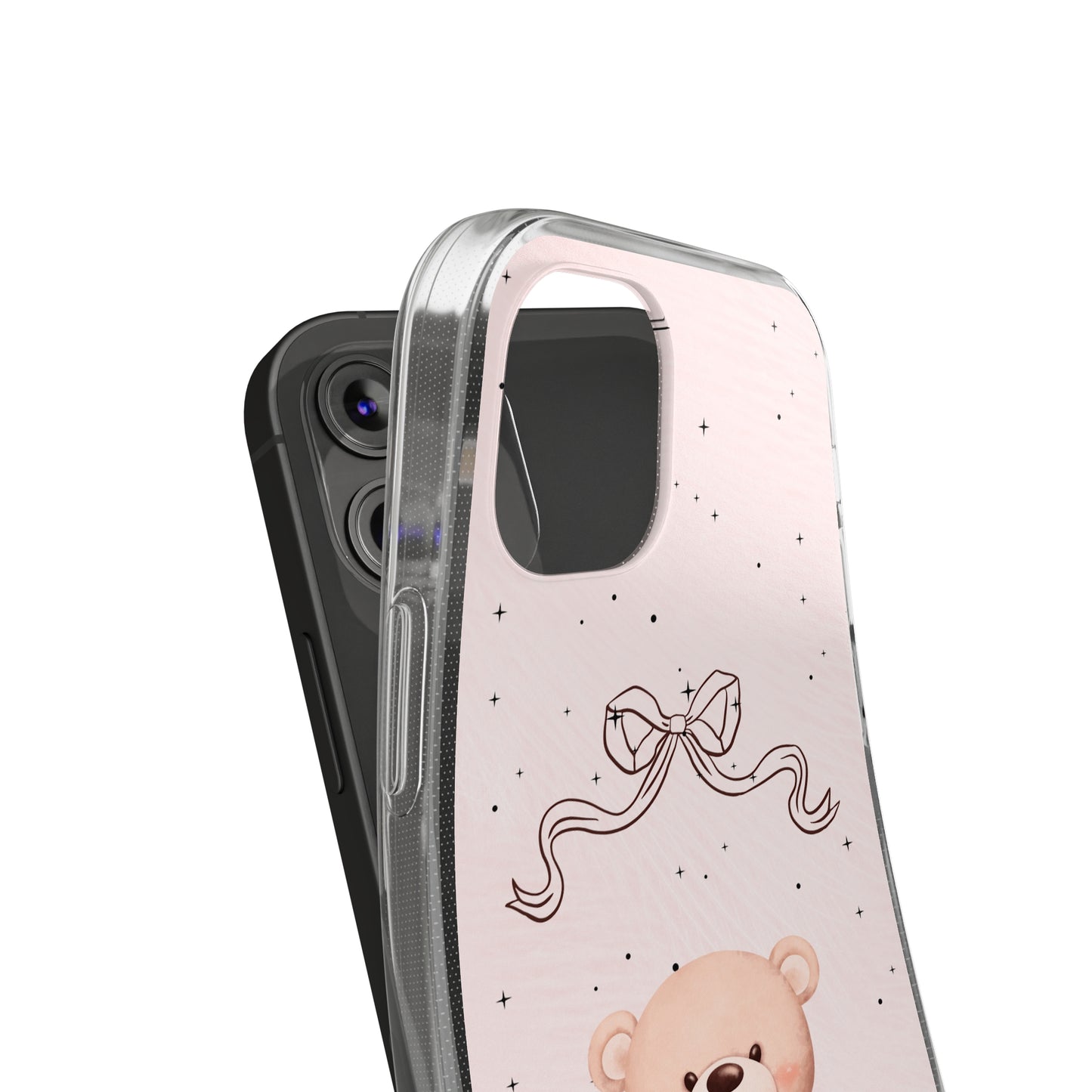 Cute Bear and Bow Phone Case