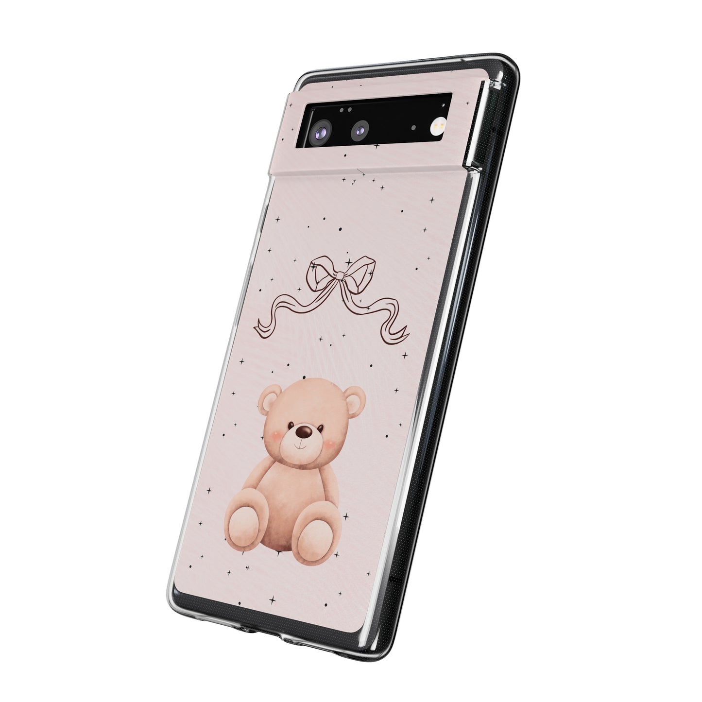 Cute Bear and Bow Phone Case