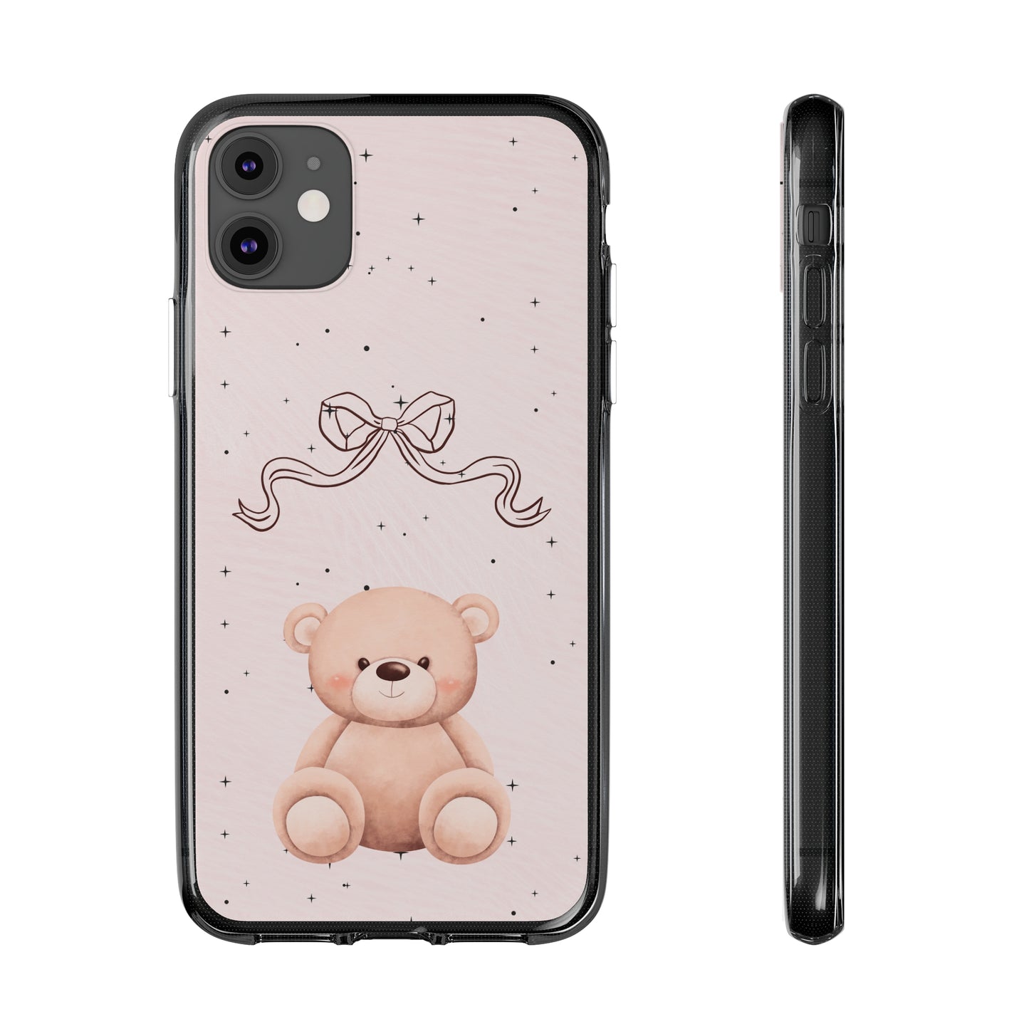 Cute Bear and Bow Phone Case