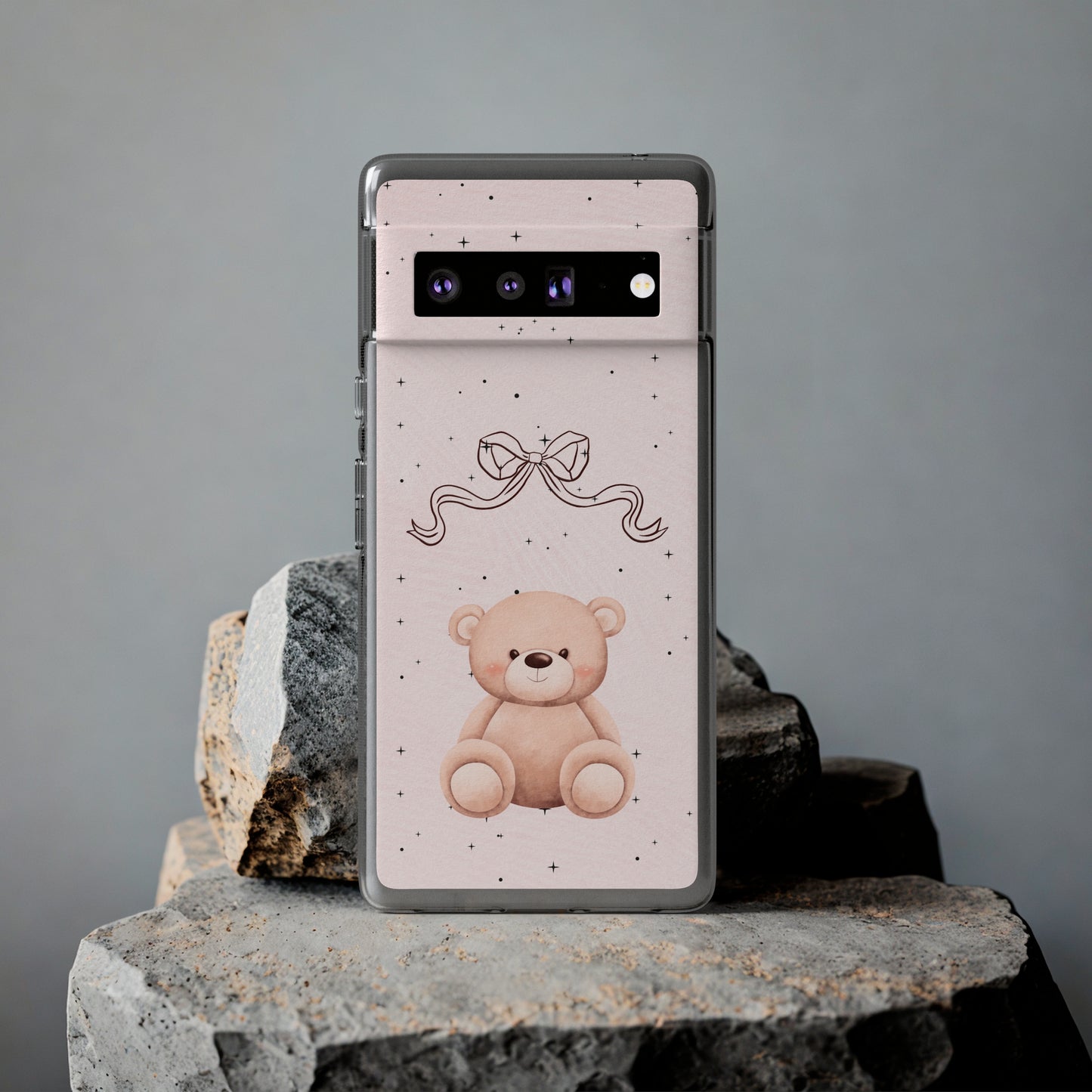 Cute Bear and Bow Phone Case