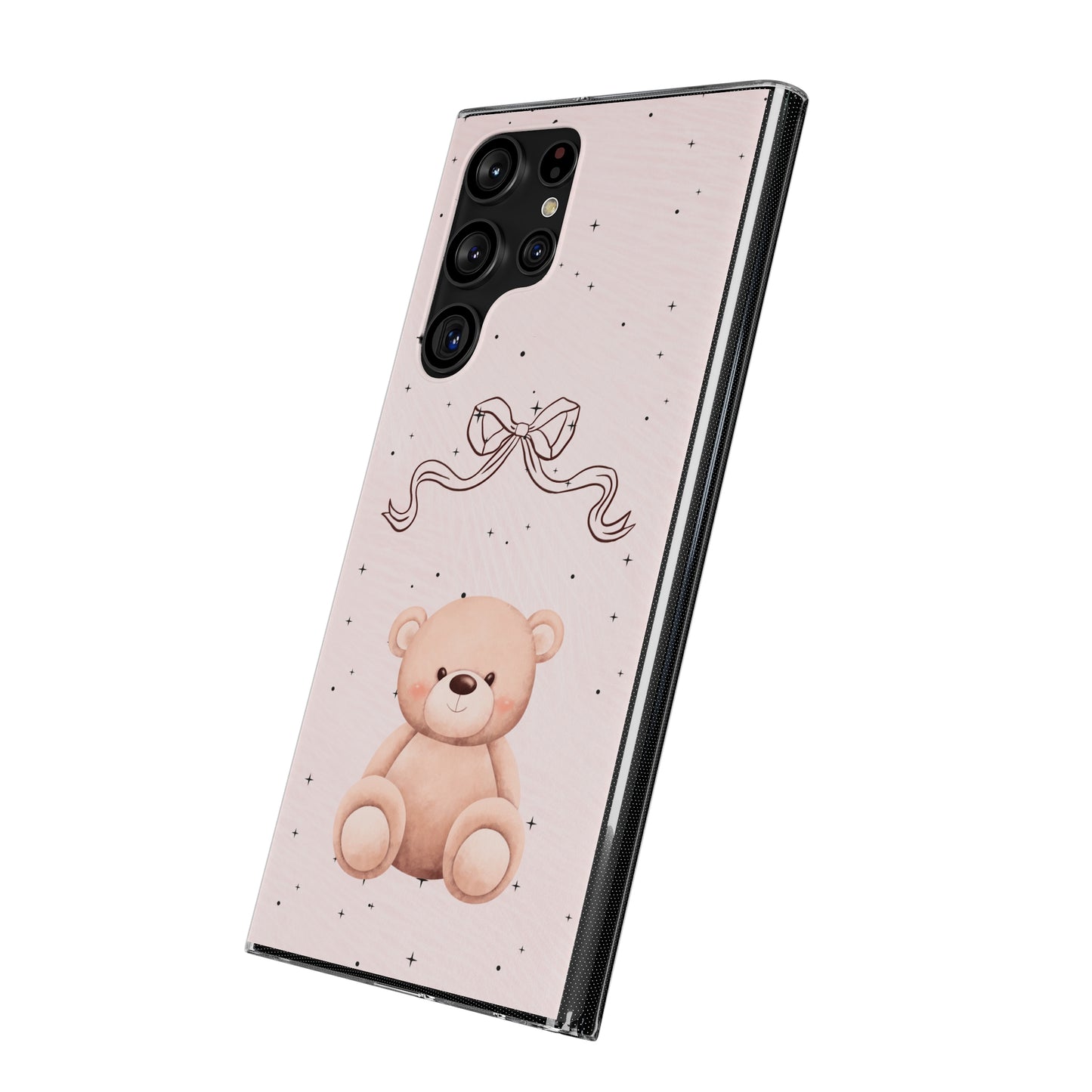 Cute Bear and Bow Phone Case