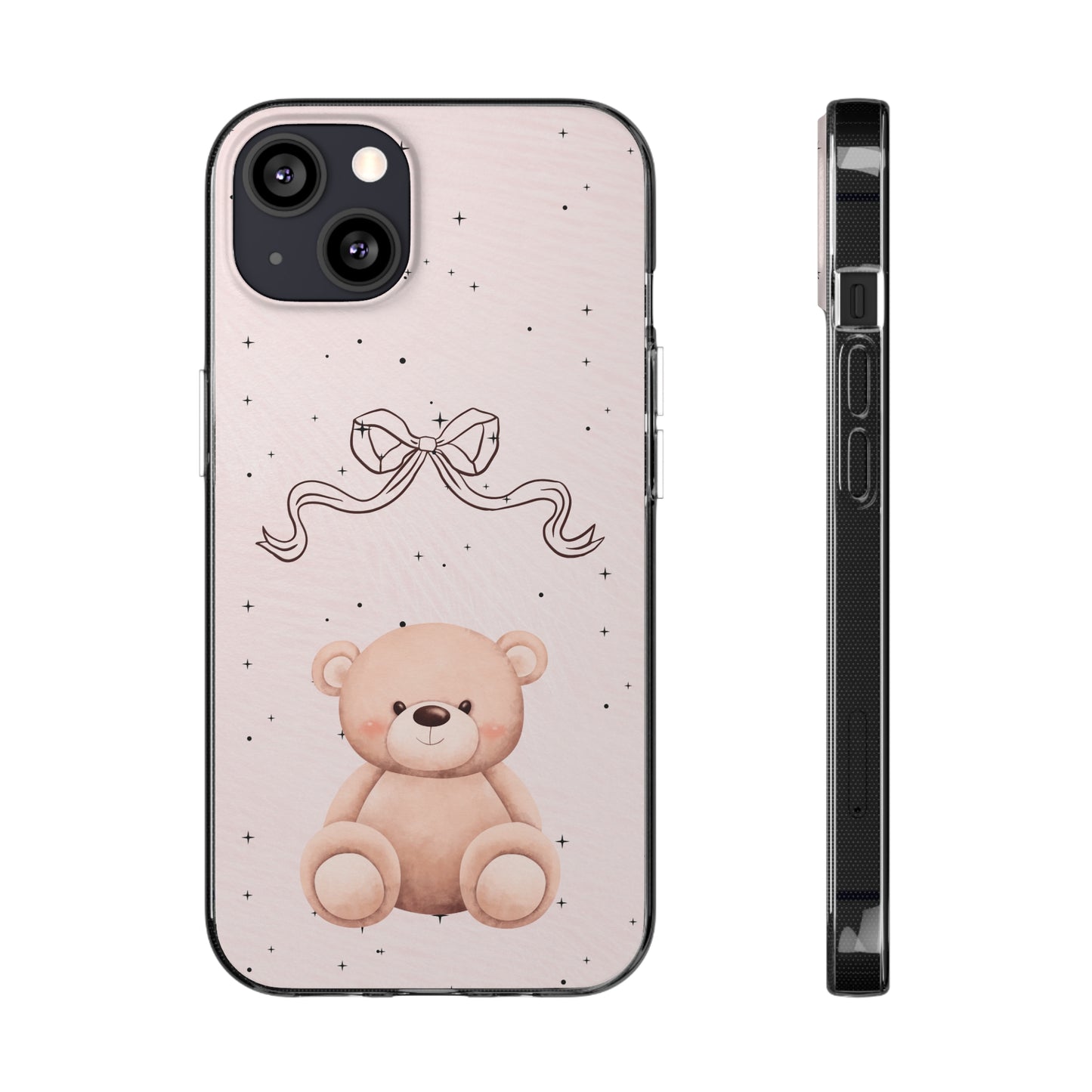 Cute Bear and Bow Phone Case