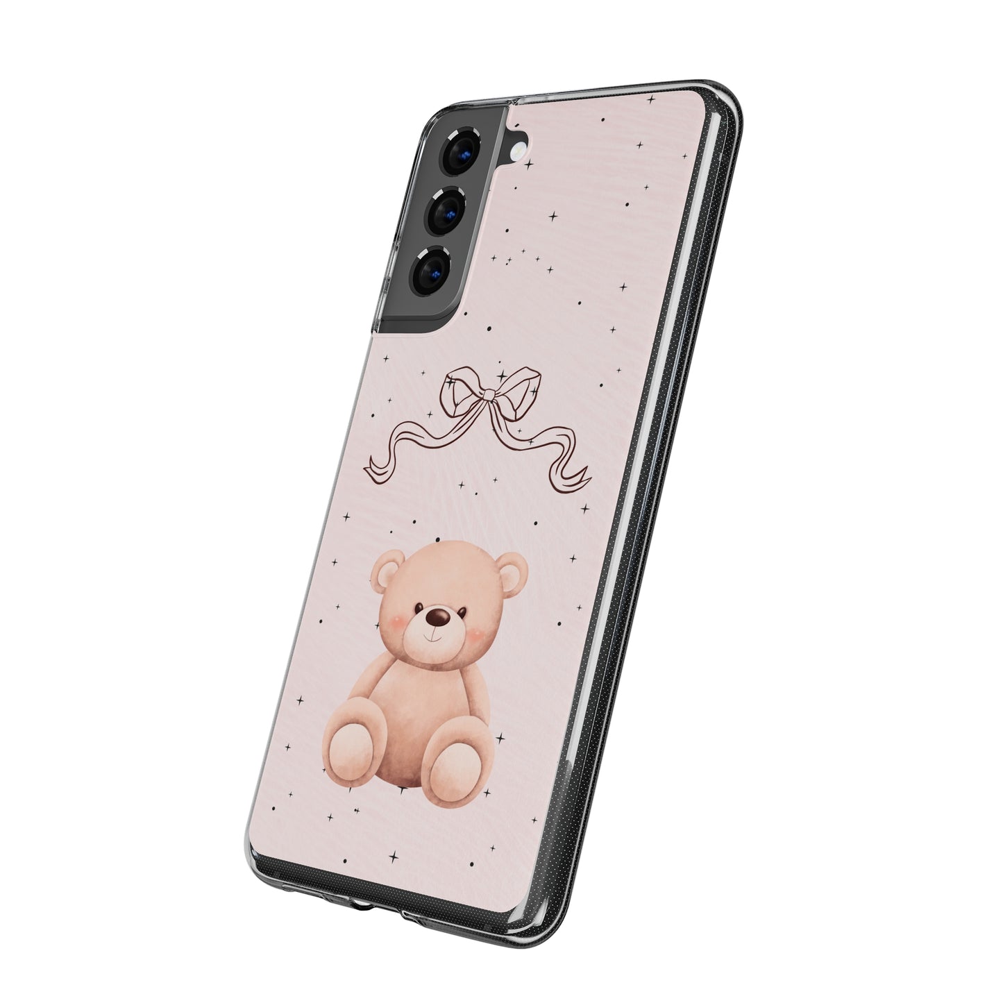Cute Bear and Bow Phone Case