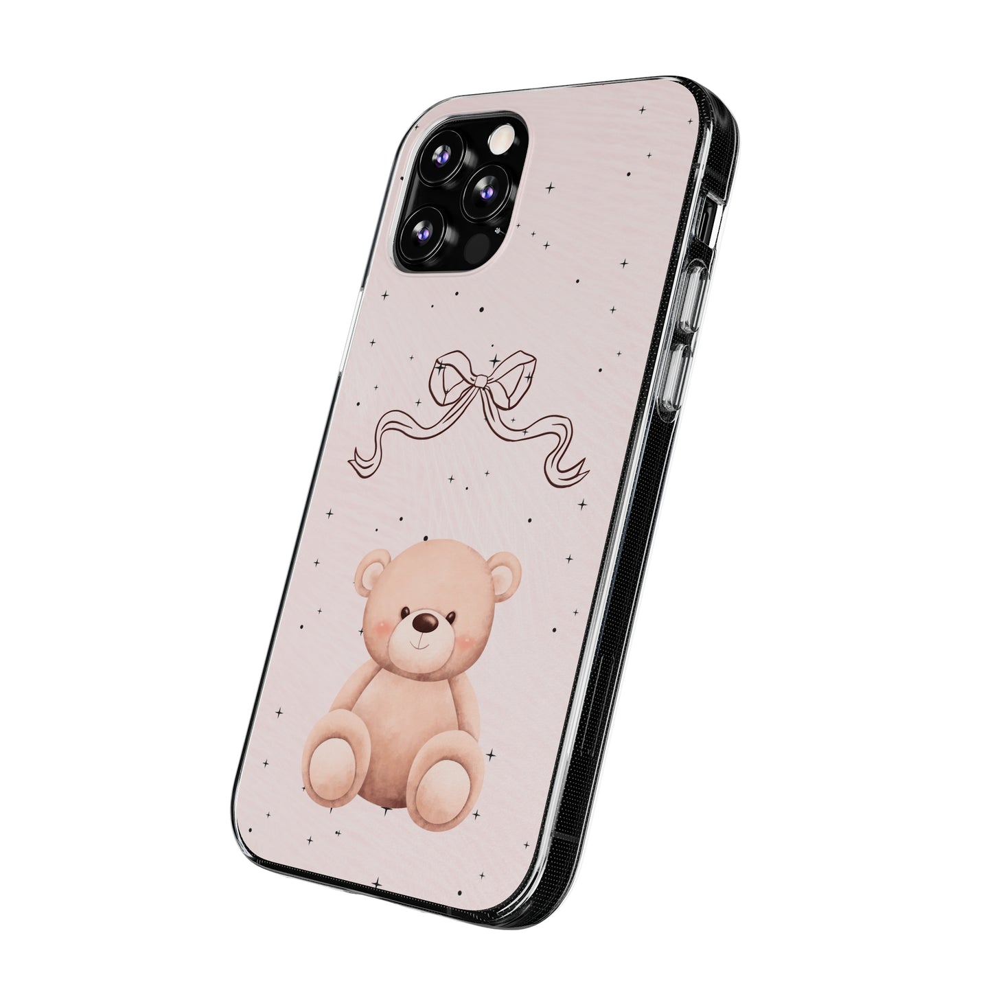 Cute Bear and Bow Phone Case