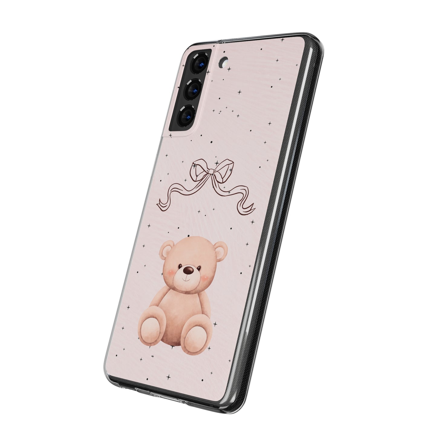 Cute Bear and Bow Phone Case