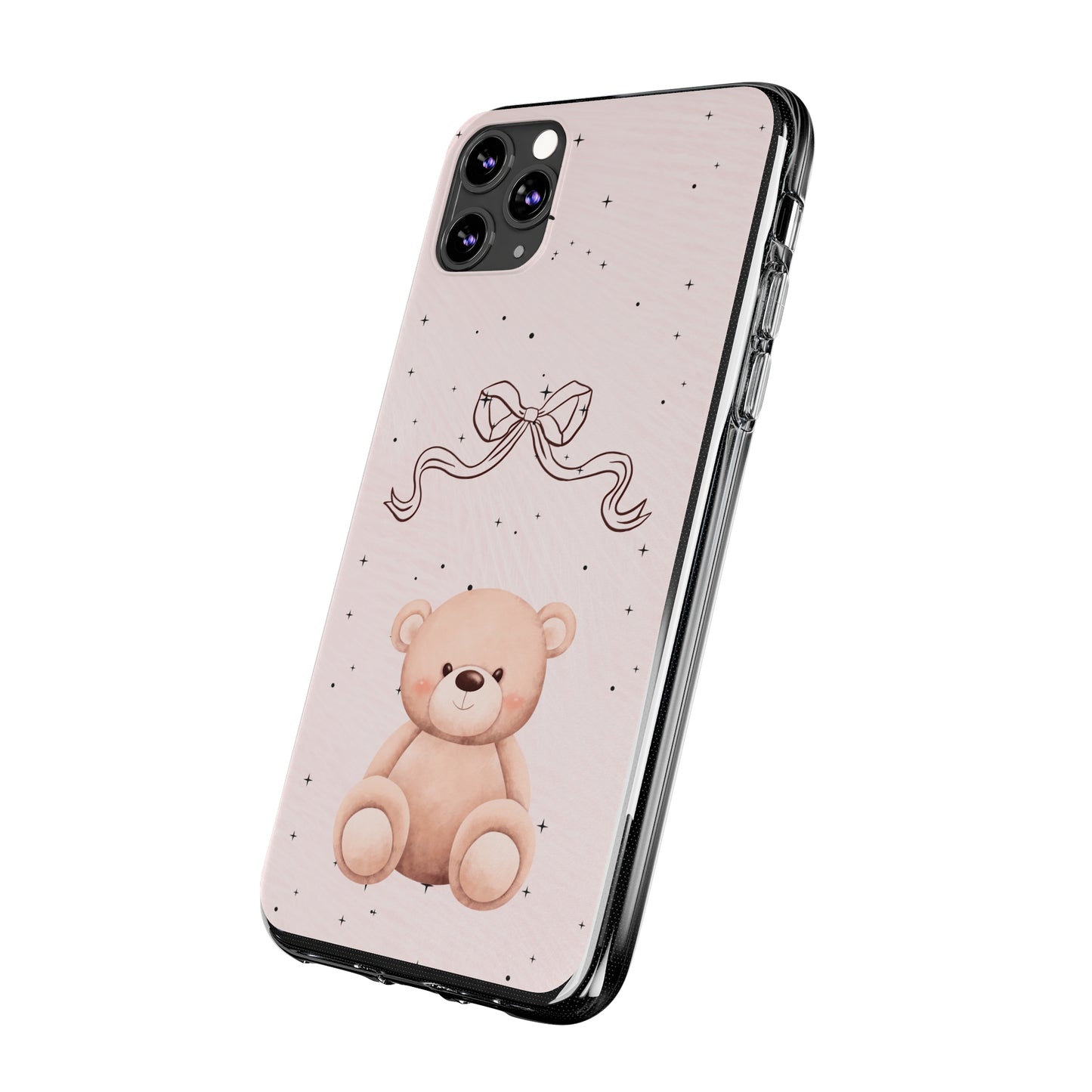 Cute Bear and Bow Phone Case