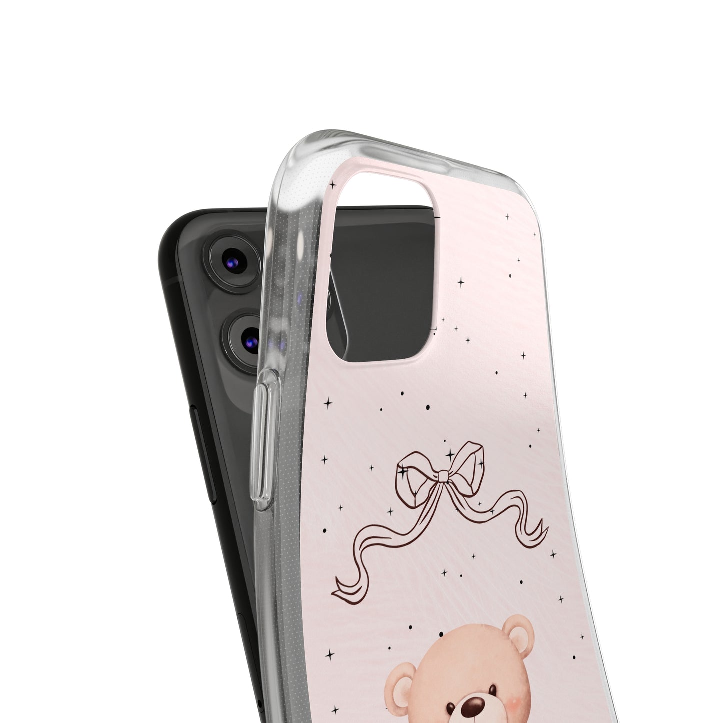 Cute Bear and Bow Phone Case