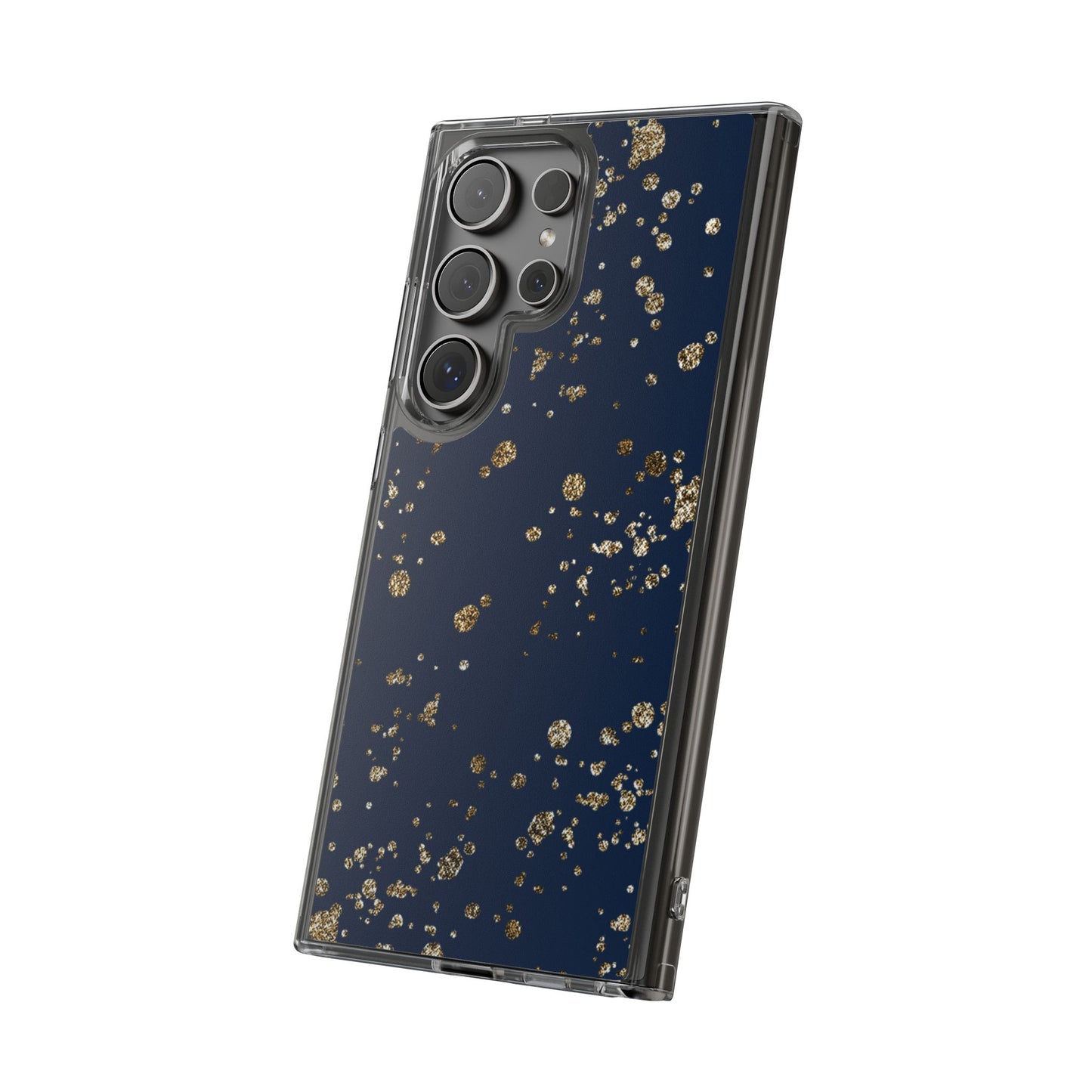 Elegant Glitter Clear Phone Case