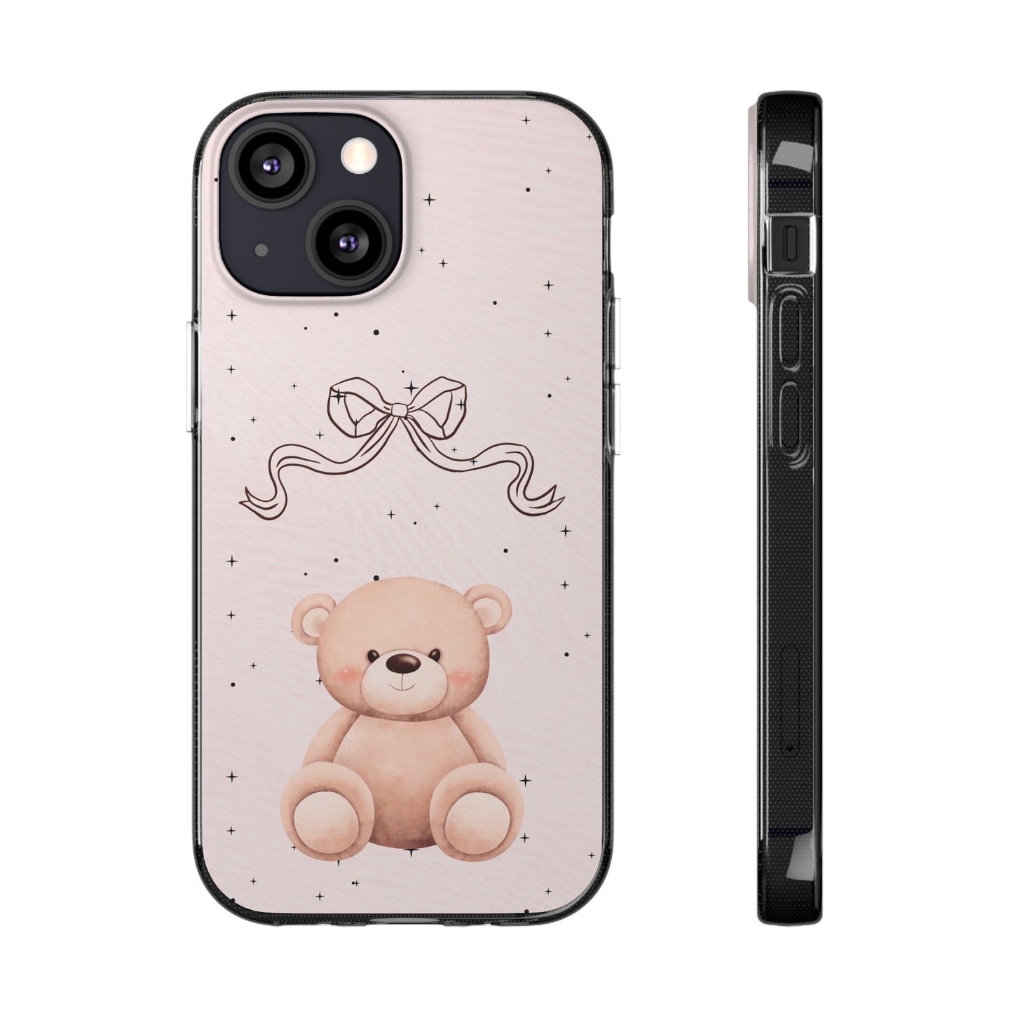 Cute Bear and Bow Phone Case