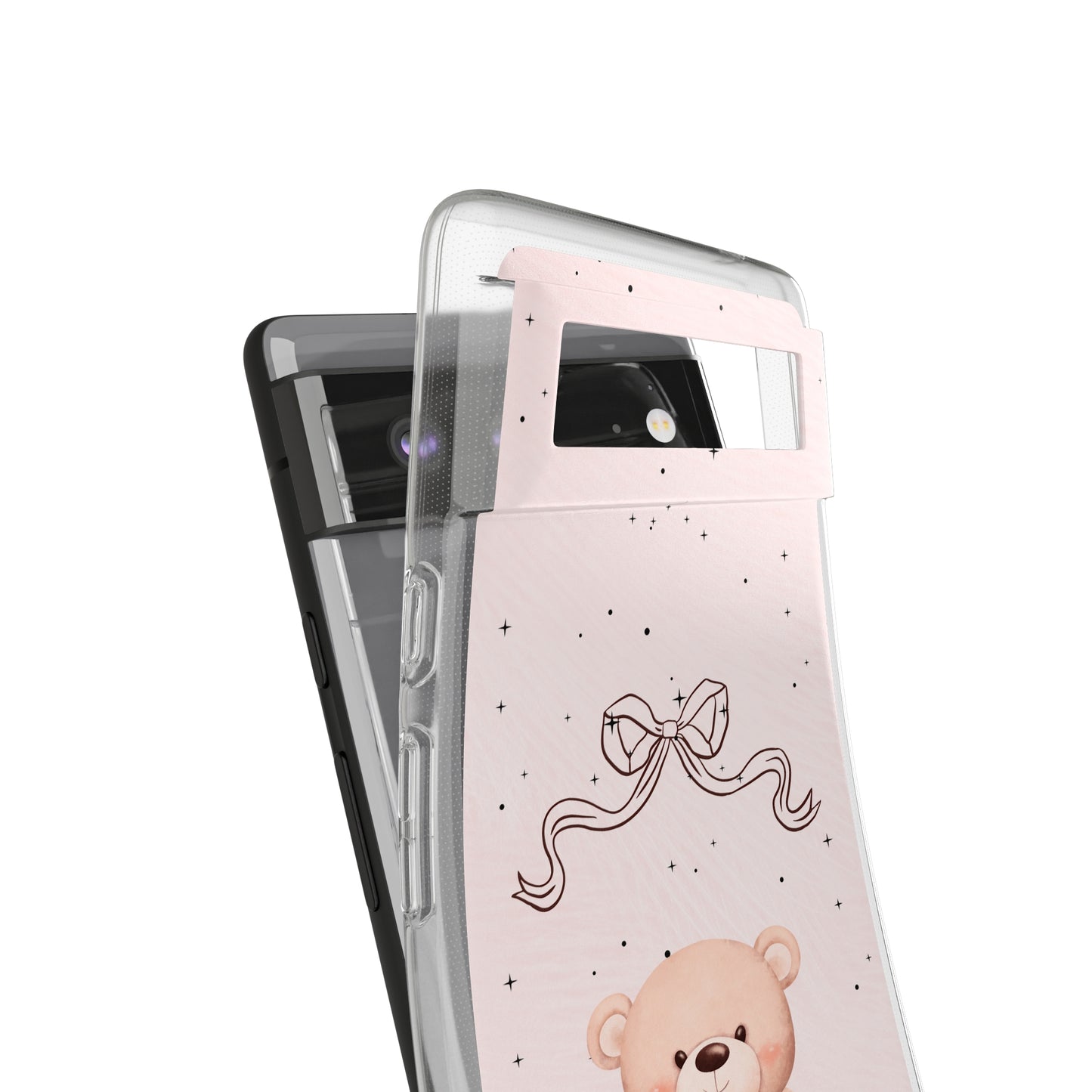 Cute Bear and Bow Phone Case