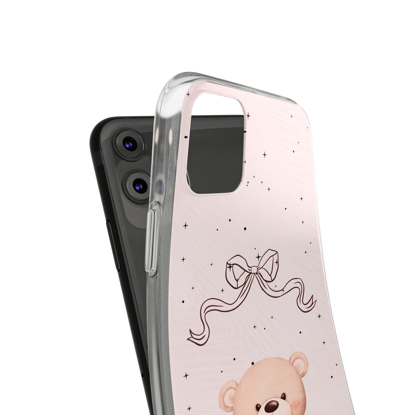 Cute Bear and Bow Phone Case