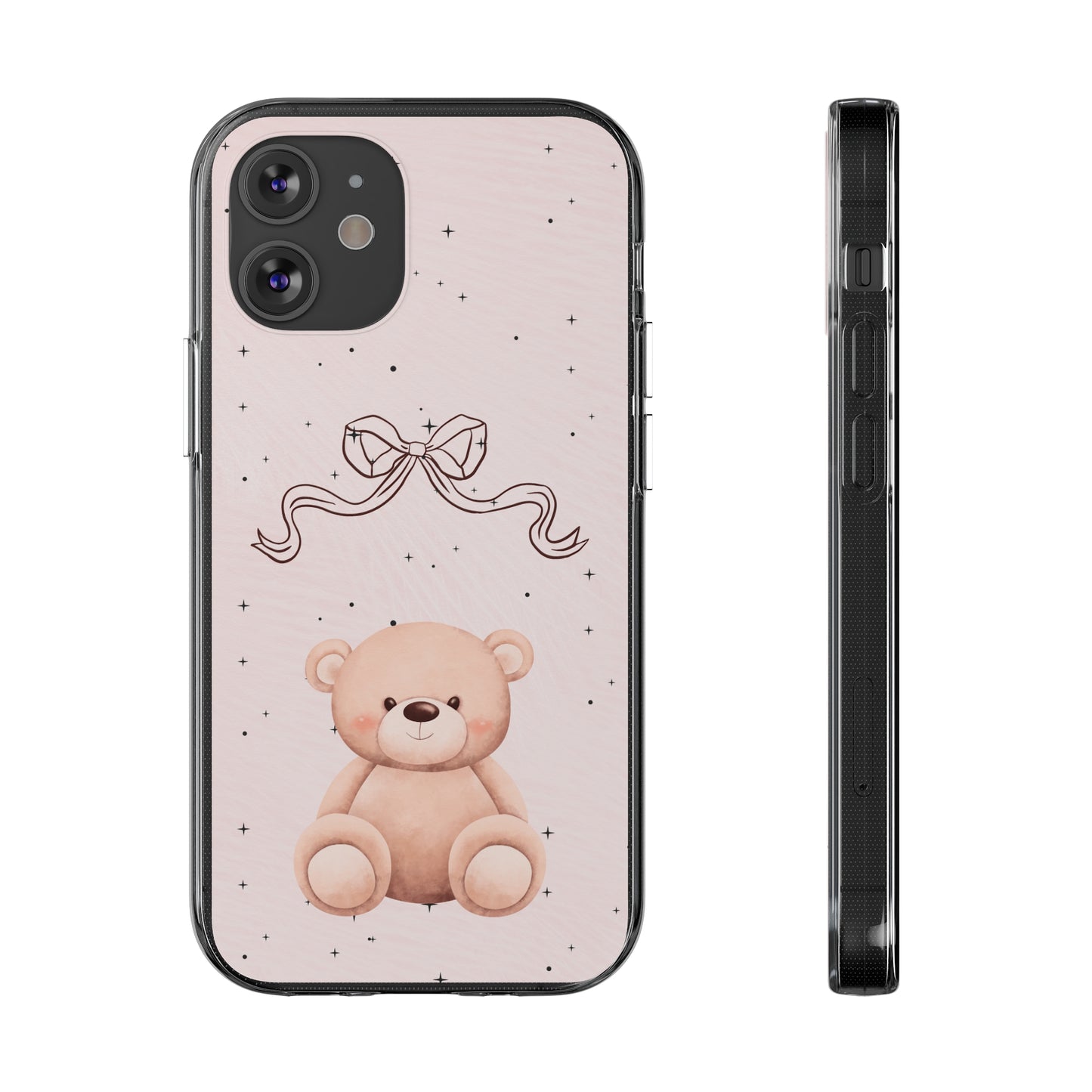 Cute Bear and Bow Phone Case