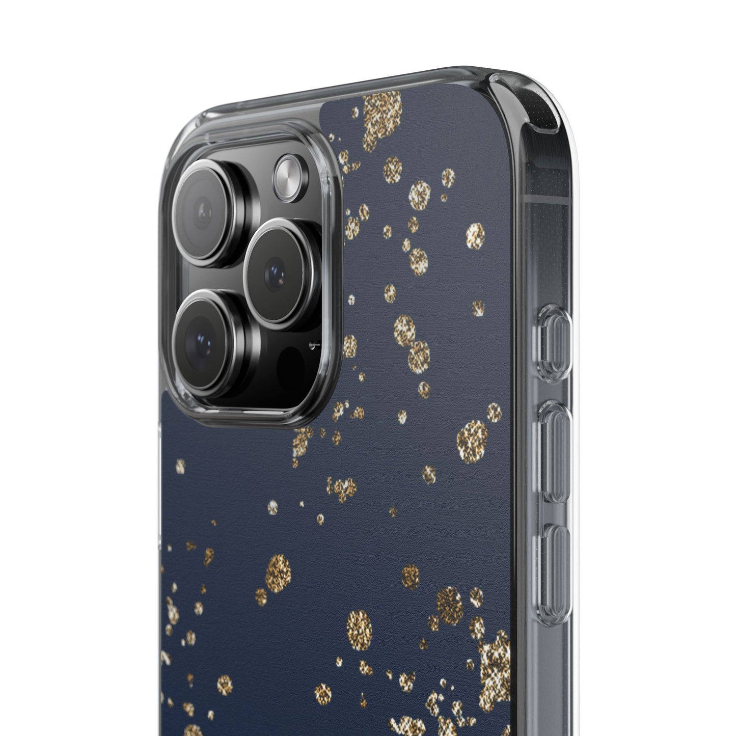 Elegant Glitter Clear Phone Case