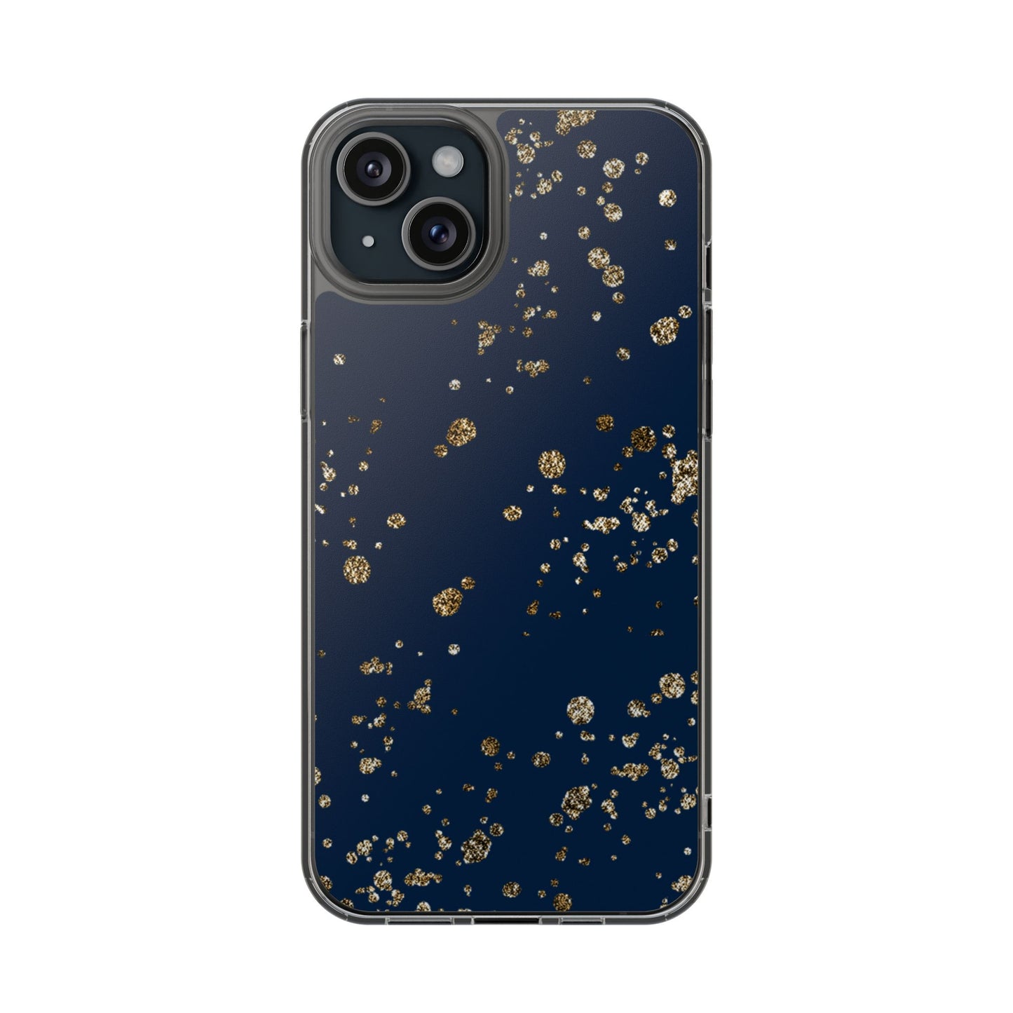 Elegant Glitter Clear Phone Case