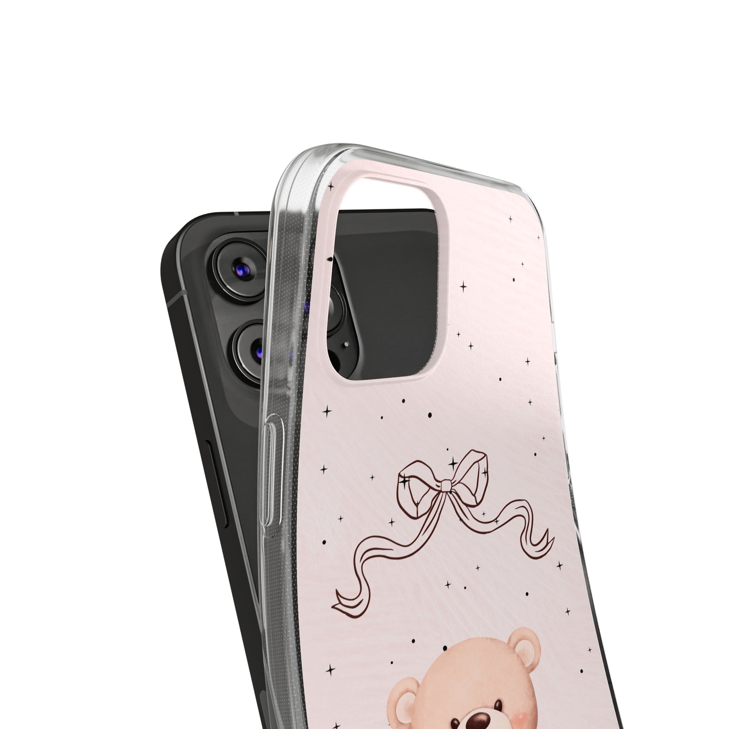 Cute Bear and Bow Phone Case
