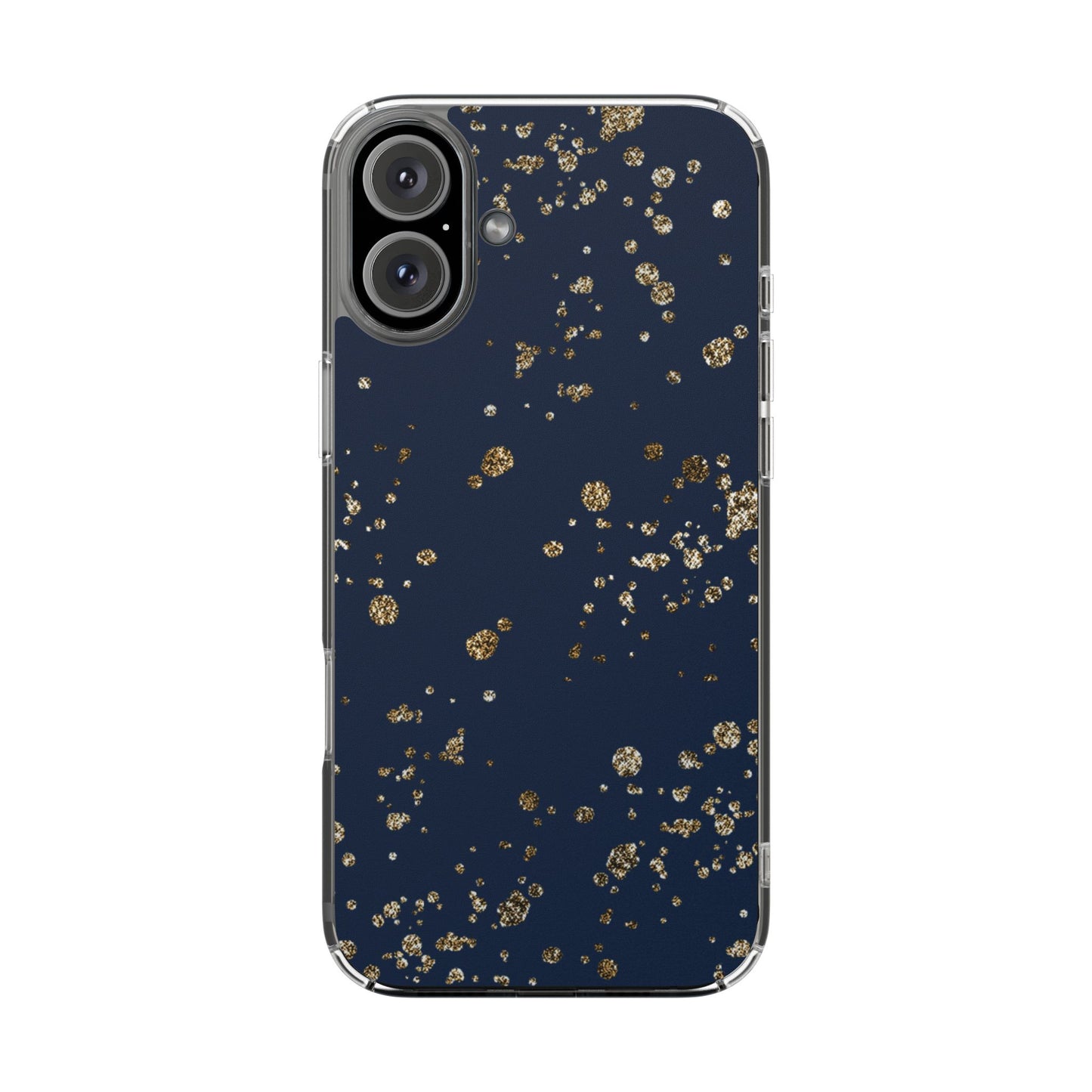 Elegant Glitter Clear Phone Case