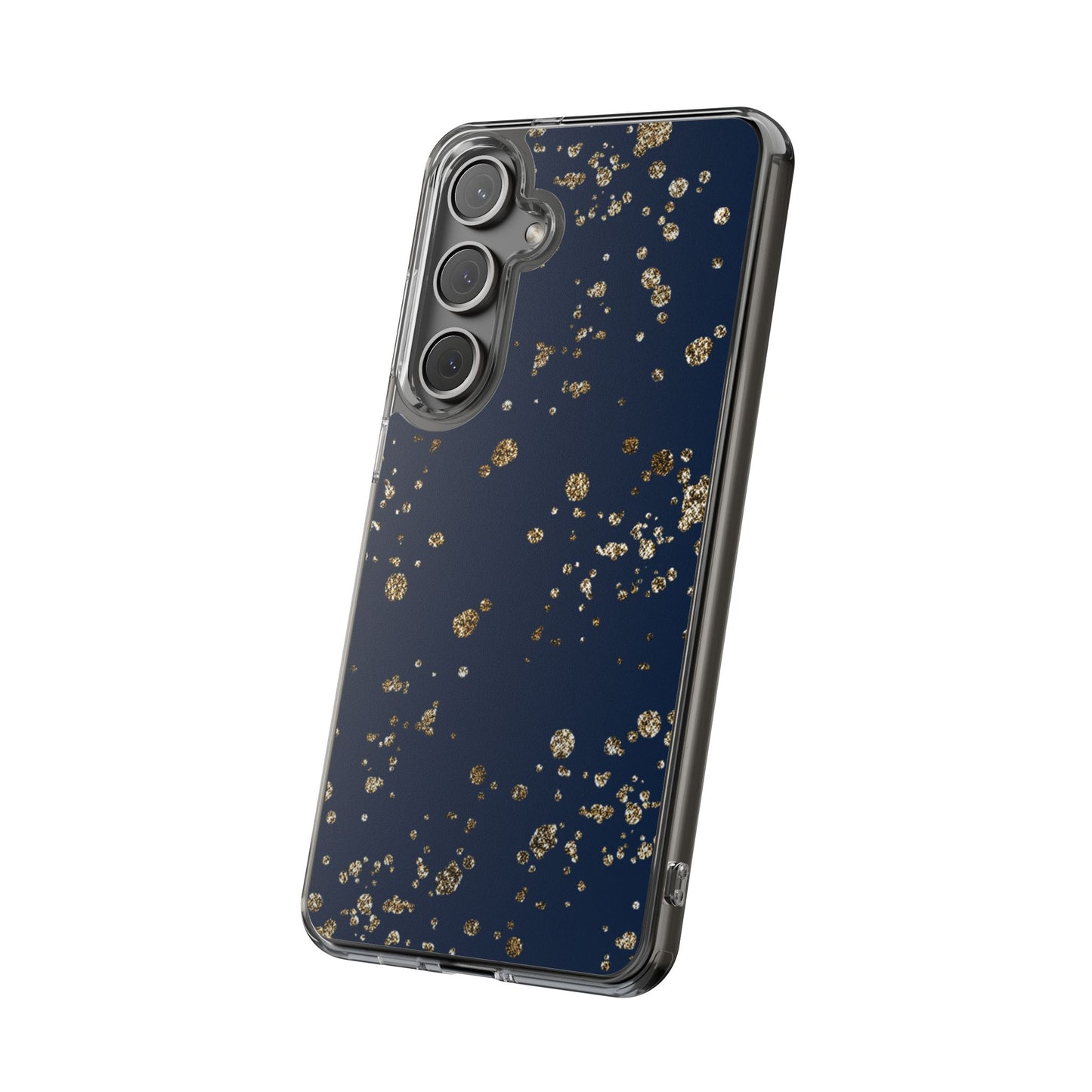 Elegant Glitter Clear Phone Case