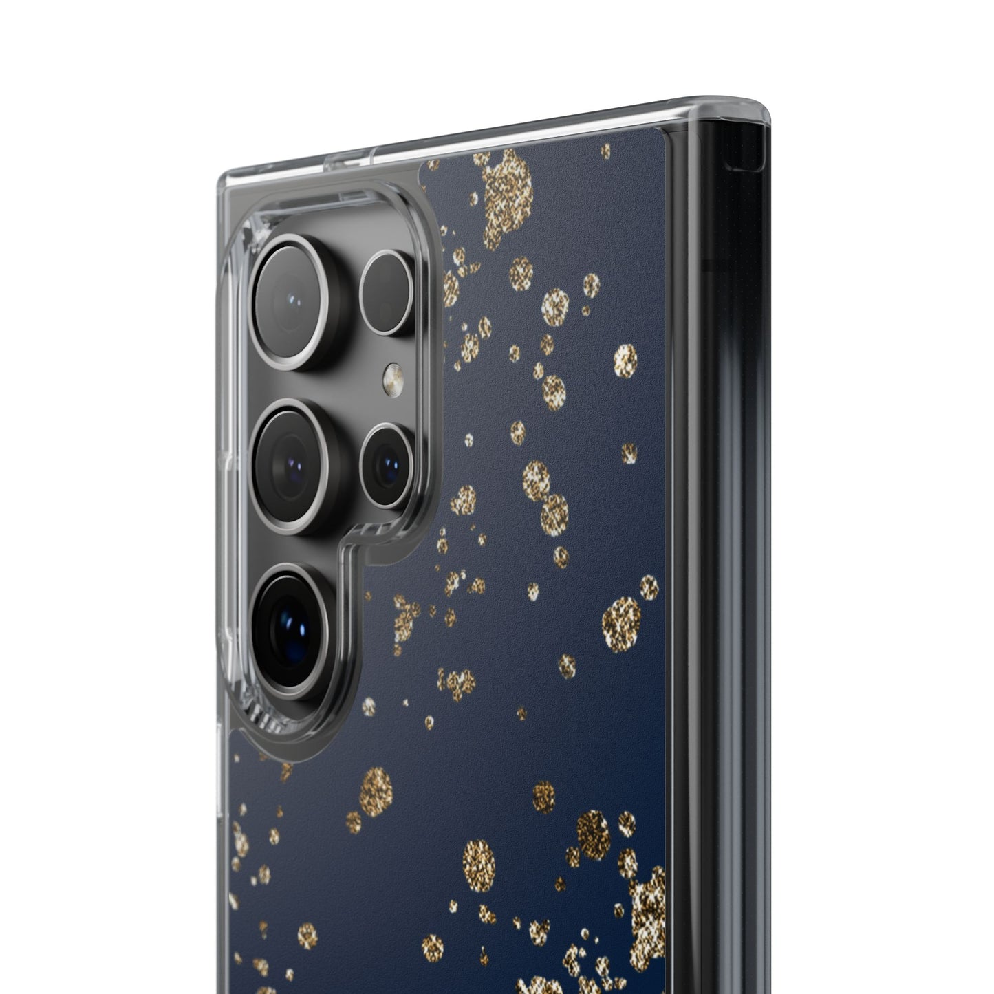 Elegant Glitter Clear Phone Case