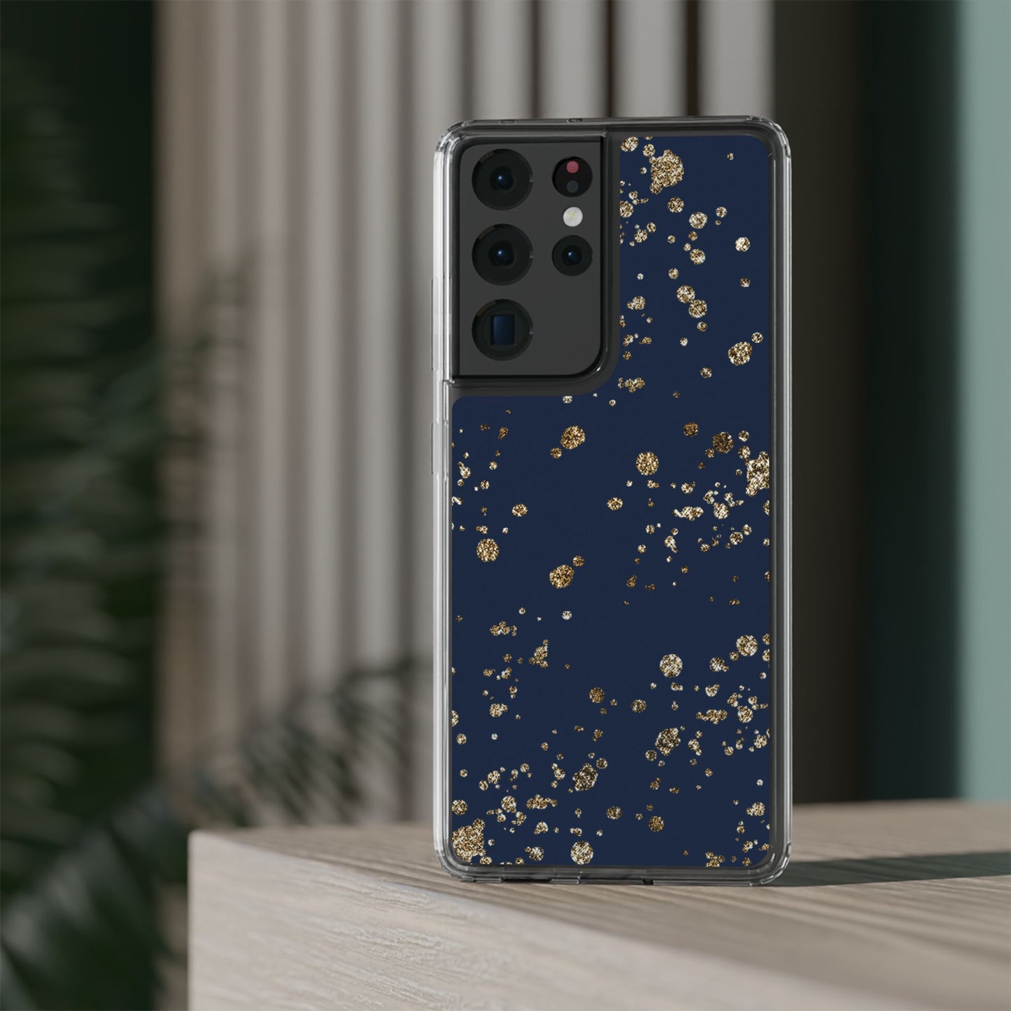 Elegant Glitter Clear Phone Case