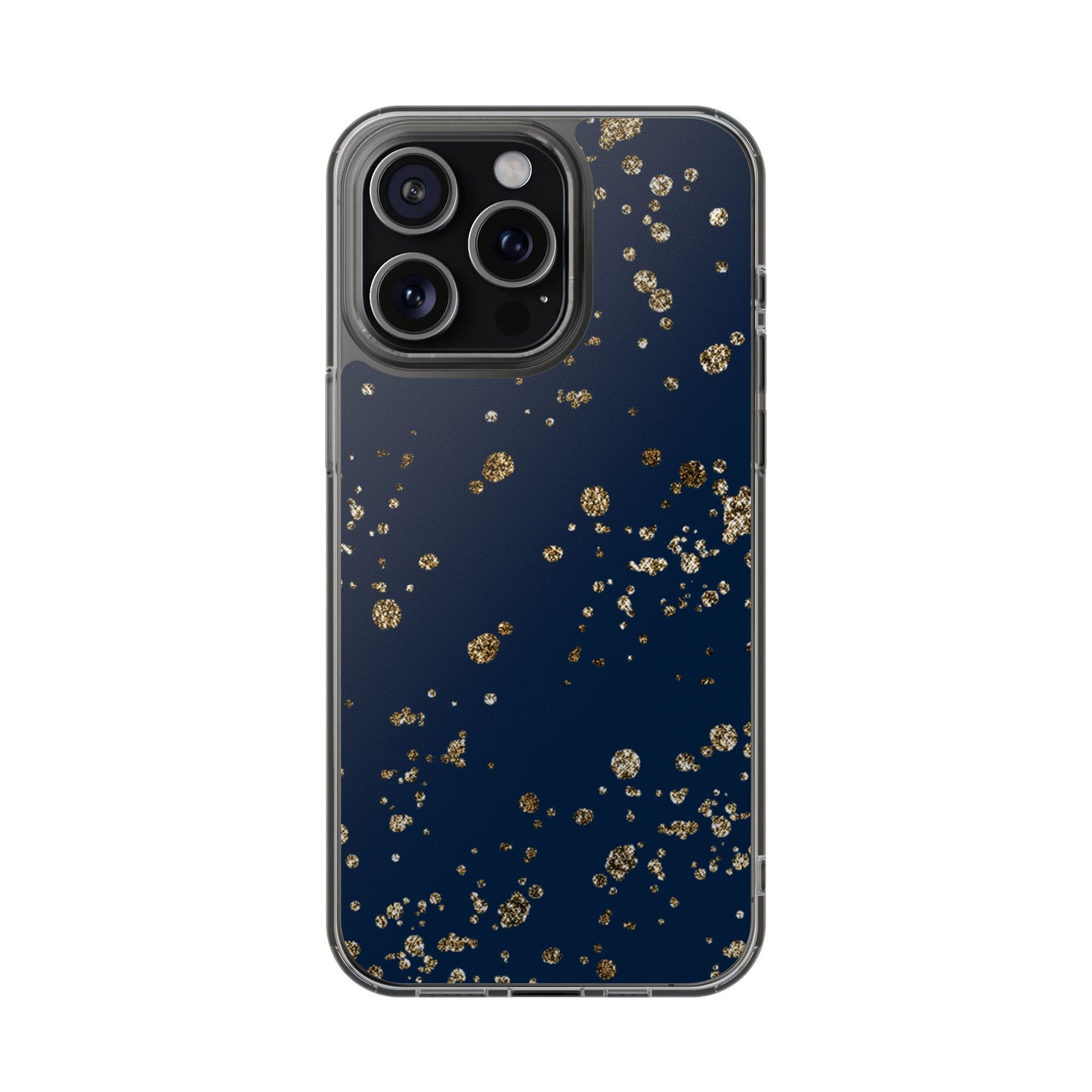 Elegant Glitter Clear Phone Case