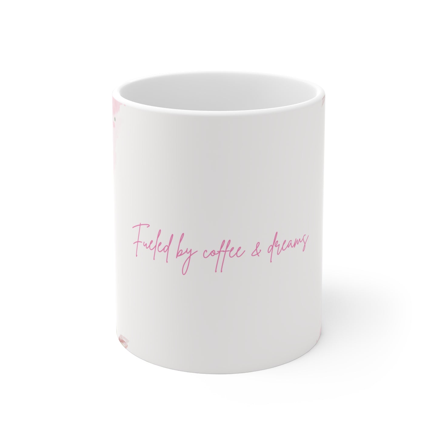 Pink Floral Mug