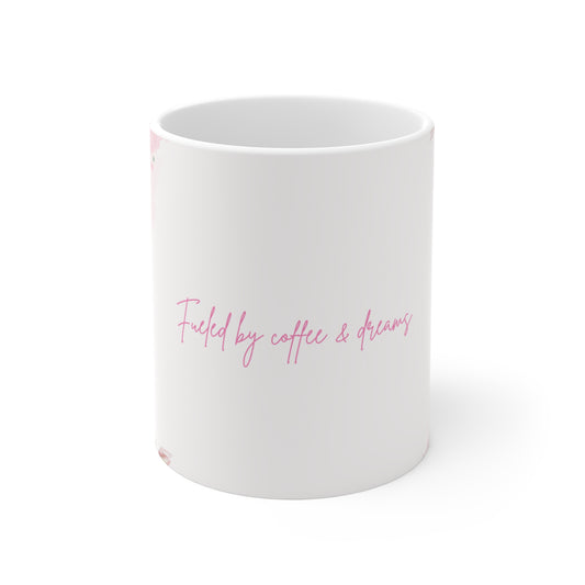 Pink Floral Mug