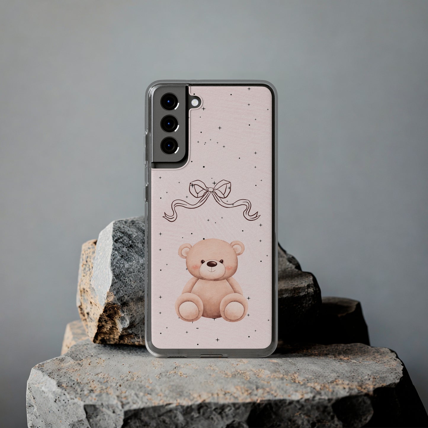 Cute Bear and Bow Phone Case