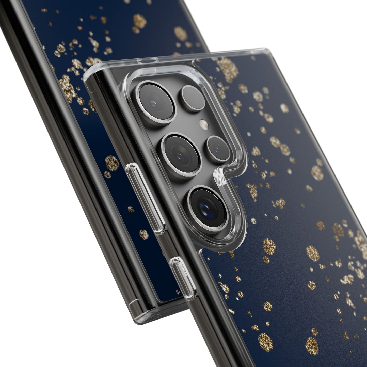 Elegant Glitter Clear Phone Case