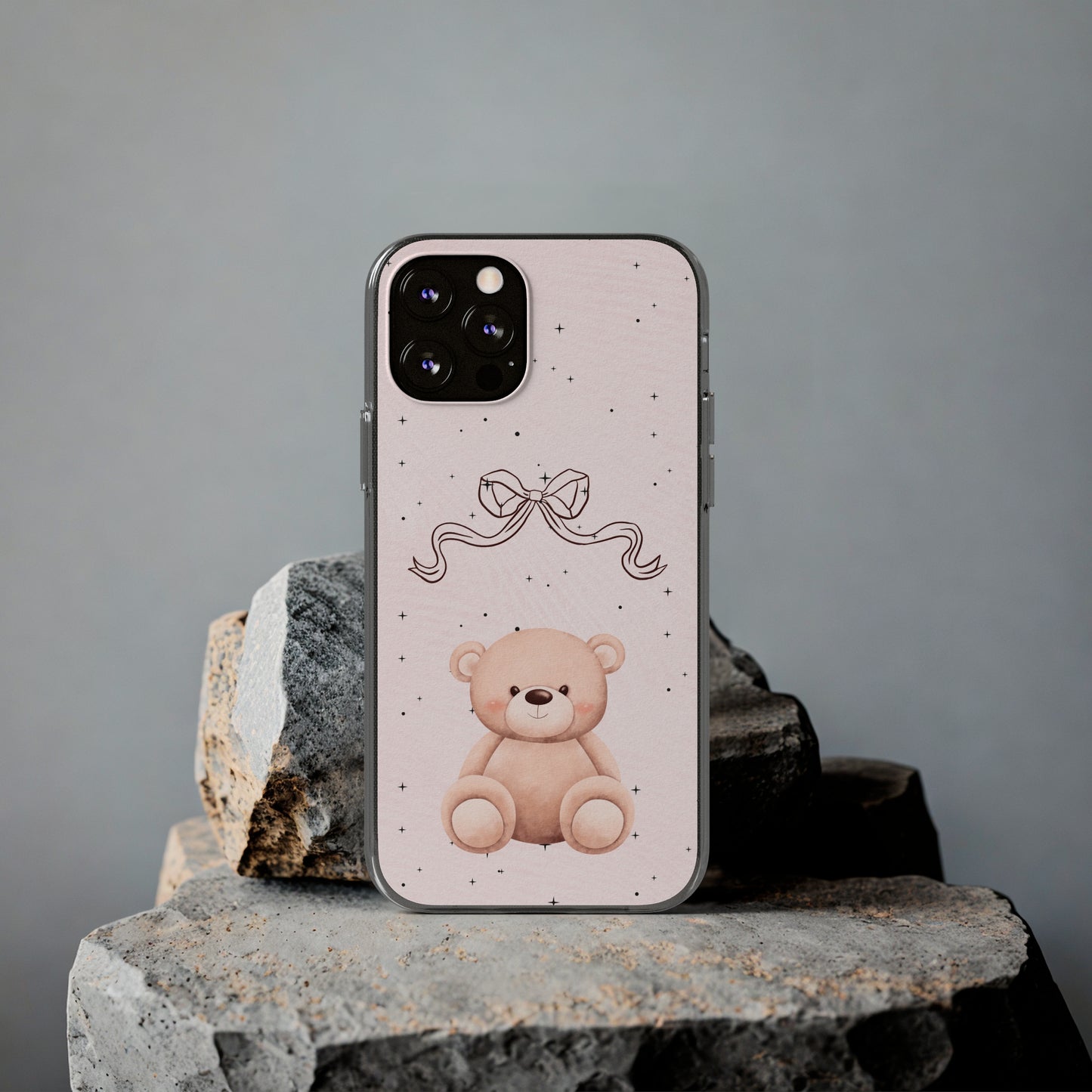Cute Bear and Bow Phone Case