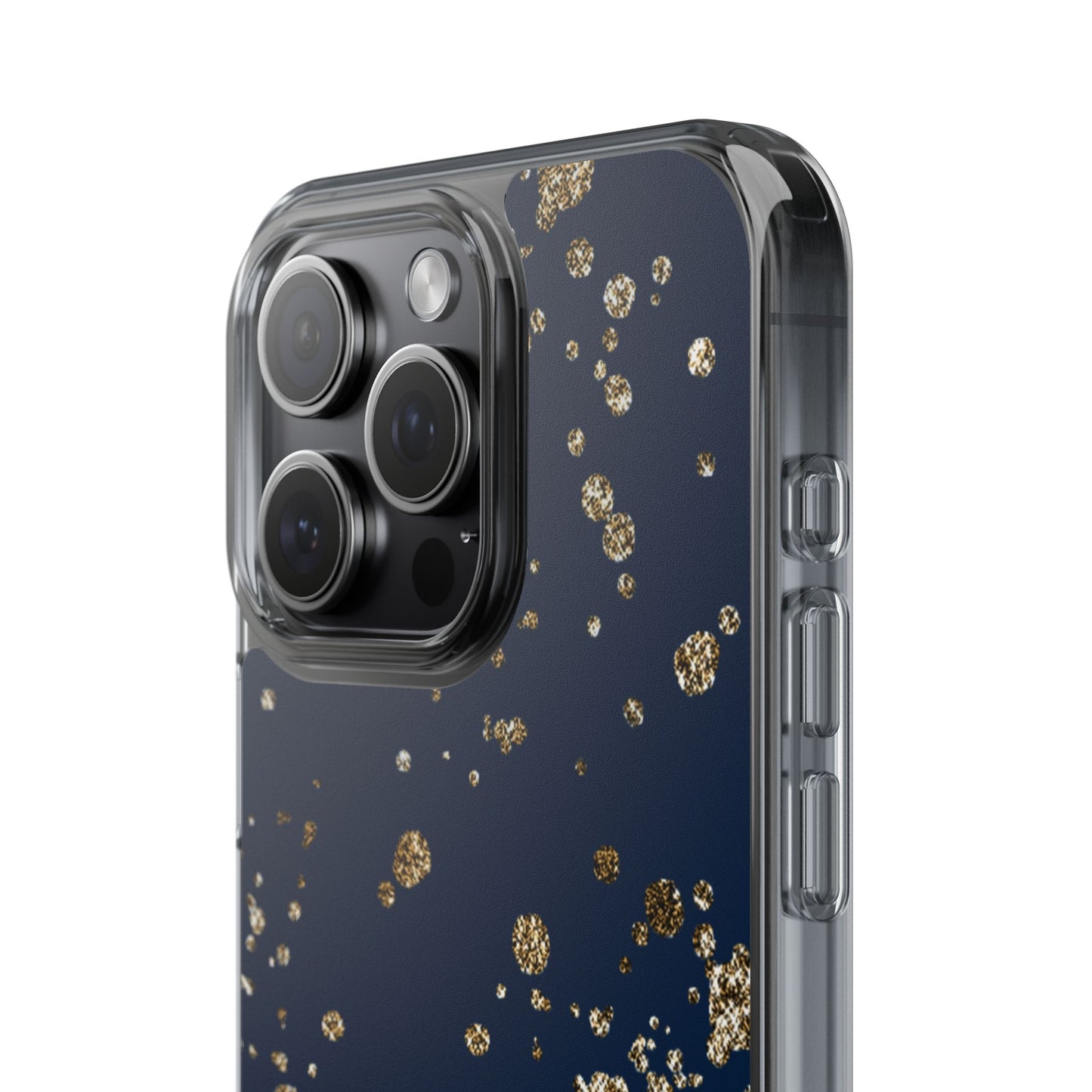 Elegant Glitter Clear Phone Case