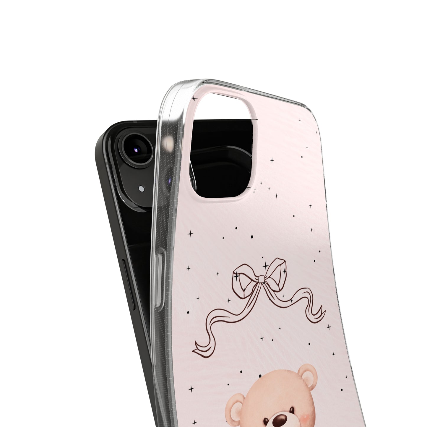 Cute Bear and Bow Phone Case